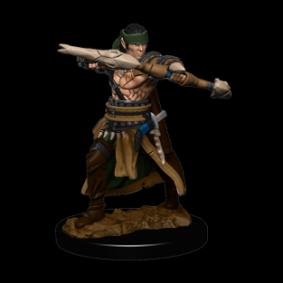 Pathfinder Battles: Premium Painted Figure - Half-Elf Ranger Male