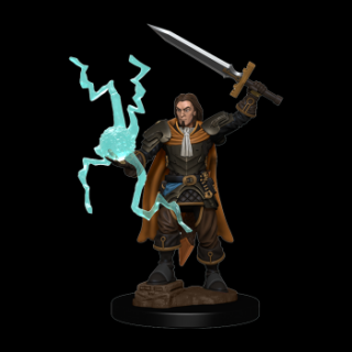 Pathfinder Battles: Premium Painted Figure - Human Cleric Male