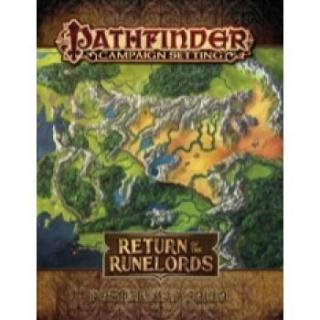 Pathfinder Campaign Setting: Return of the Runelords Poster Map Folio