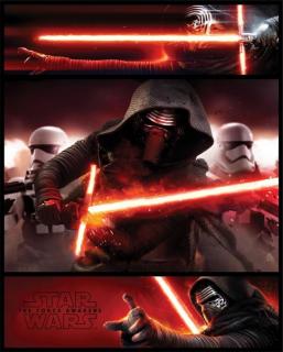Poster Star Wars Episode VII Kylo Ren Panels 61x91cm