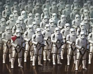 Poster Star Wars Episode VII Stormtrooper Army