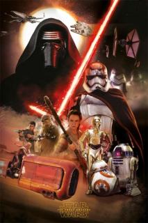 Poster Star Wars Episode VII XXL Montage