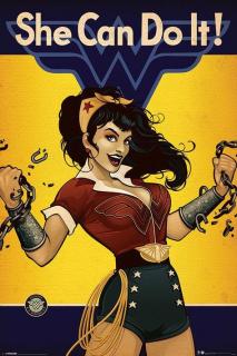 Poster Wonder Woman She can do it