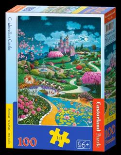 Puzzle 100 piese Cinderella s Castle 111282 Castorland