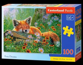 Puzzle 100 piese Foxy Dreams 111244 Castorland