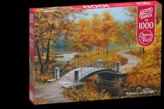 Puzzle 1000 piese Autumn in an Old Park 30240 Cherry Pazzi