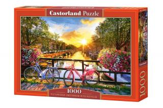 Puzzle 1000 piese Biciclete in Amsterdam 104536