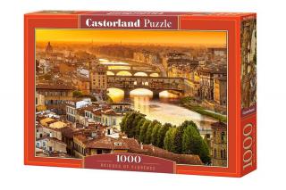 Puzzle 1000 piese Bridges of Florence 104826 Castorland