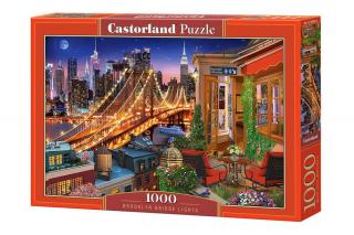 Puzzle 1000 piese Brooklyn Bridge Lights 104598