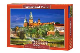 Puzzle 1000 piese Castelul Wawel noaptea,Polonia 103027