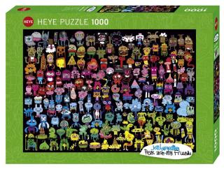 Puzzle 1000 piese Doodle Rainbow Heye 29786