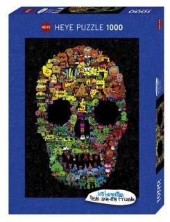 Puzzle 1000 piese Doodle Skull Heye 29850