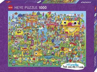 Puzzle 1000 piese Doodle Village Heye 29936