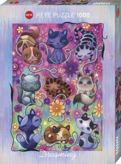 Puzzle 1000 piese Kitty Cats Heye 29955