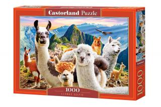 Puzzle 1000 piese Llamas Selfie Castorland 104758
