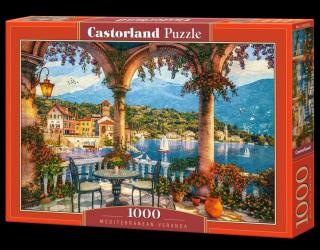 Puzzle 1000 piese Mediterranean Veranda Castorland 105120