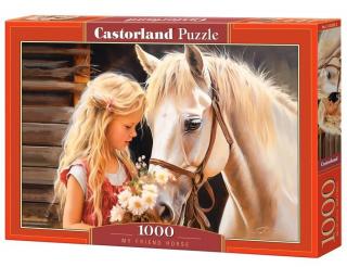 Puzzle 1000 piese My Friend Horse Castorland 105205