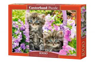 Puzzle 1000 piese Pisicute in Gradina 104086