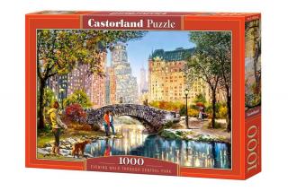 Puzzle 1000 piese Plimbare Seara in Central Park 104376