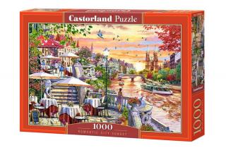 Puzzle 1000 piese Romantic City Sunset 104956 Castorland