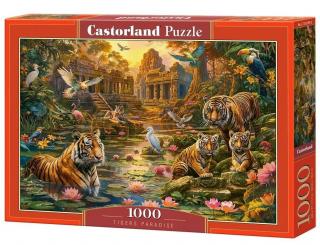 Puzzle 1000 piese Tigers Paradise Castorland 105199
