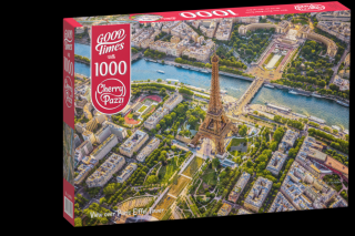 Puzzle 1000 piese View Over Paris Eiffel Tower 30189 Cherry Pazzi
