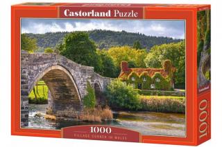 Puzzle 1000 piese Village Corner in Walles 104673
