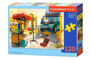 Puzzle 120 piese Car Workshop Castorland 13531