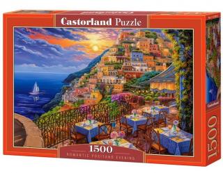 Puzzle 1500 piese Romantic Positano Evening 152209 Castorland