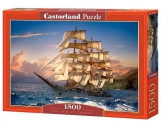 Puzzle 1500 piese Sailing at Sunset 151431