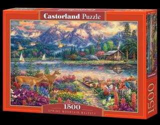 Puzzle 1500 piese Spring Mountain Majesty Castorland 152131