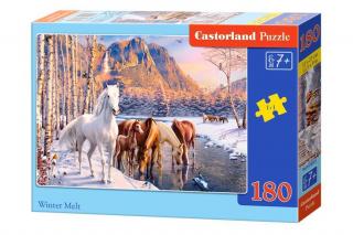 Puzzle 180 piese Winter Melt 18505 Castorland