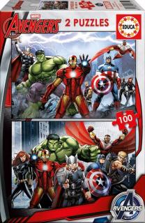 Puzzle 2 in 1 Avengers 15771