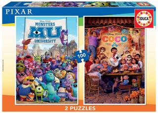 Puzzle 2 in 1 Disney Pixar 18635