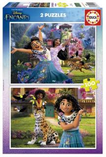 Puzzle 2 x 100 piese Encanto Disney Educa 19201