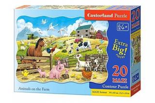 Puzzle 20 piese MAXI Animale la Ferma 2429