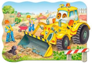 Puzzle 20 piese Maxi Buldozer in actiune 02139