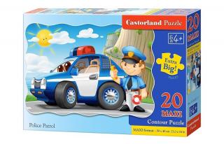 Puzzle 20 piese Maxi Patrula de politie 2252