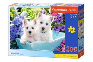 Puzzle 200 piese Catelusi Westie 222032
