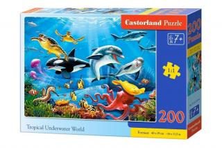 Puzzle 200 piese Lumea Tropicala Subacvatica 222094
