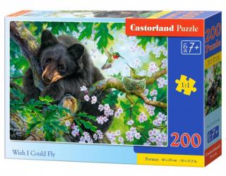 Puzzle 200 piese Wish I Could Fly 222186 Castorland