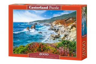 Puzzle 2000 piese Big Sur Coastline, California, USA 200856 Castorland