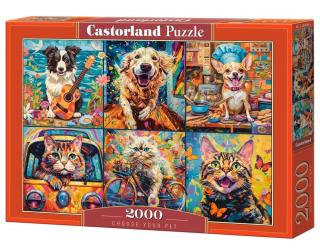 Puzzle 2000 piese Choose Your Pet 200948 Castorland