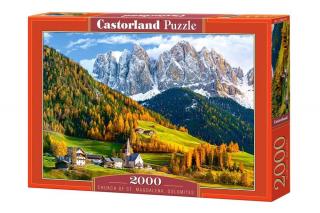 Puzzle 2000 piese Curch of ST. Magdalena Dolomites 200610