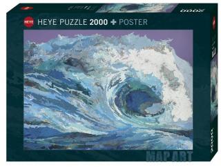 Puzzle 2000 piese Map Wave Heye 29872