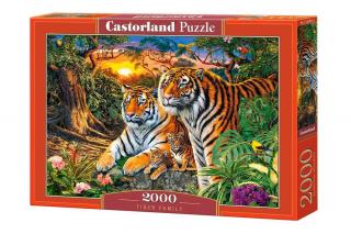 Puzzle 2000 piese Tiger Family Castorland 200825