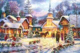 Puzzle 24 piese carte postala Faith Runs Deep 900503 Castorland