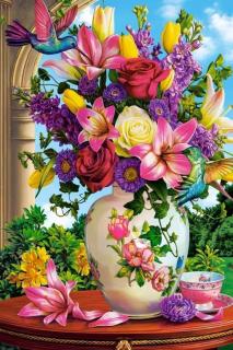 Puzzle 24 piese carte postala Seduced by Nature 900565 Castorland