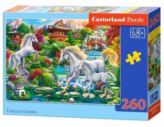 Puzzle 260 piese Unicorn Garden Castorland 27590