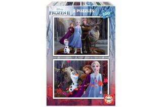 Puzzle 2x100 piese Frozen 2 18111